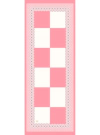 Geometrik Desen Şal Pembe