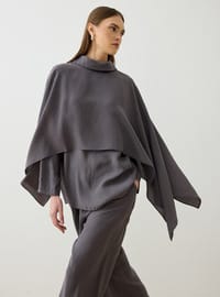 Asimetrik Kesim Tunik & Pantolon Takım