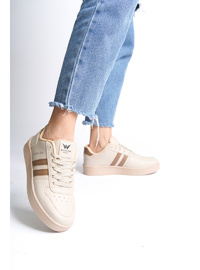 Bej Unisex Sneaker JH176