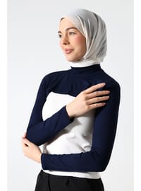 Balıkçı Yaka Kolluk Lacivert