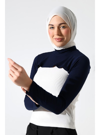 Balıkçı Yaka Kolluk Lacivert