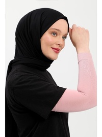 Düz Dikişsiz Pratik Namaz Kolluğu Pembe