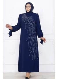 Abiye Elbise 145 cm Lacivert