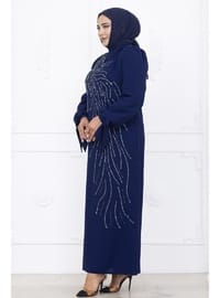 Abiye Elbise 145 cm Lacivert