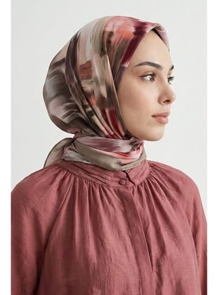 Renkli Geçişli Vizon Soft Pamuk Eşarp