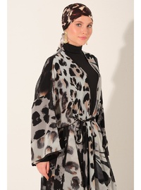Desenli Uzun Pareo ALF7143