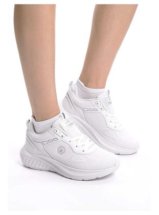1938 Triko Malzeme Sneaker Ayakkabı Beyaz
