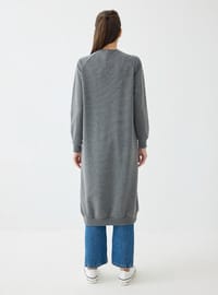 Bisiklet Yaka Uzun Sweatshirt Antrasit Benin