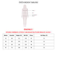 Püskürtme Desenli Saten Gömlek Saks