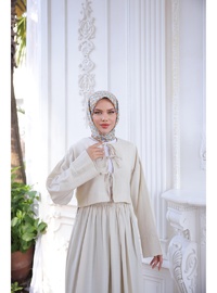 Taş Rengi Kimono Etek Takım