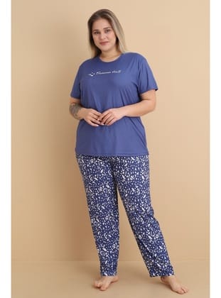 Mirano 9400 Summer Thrill Kısa Kollu Pegasus Büyük Beden Kadın Pijama Takımı
