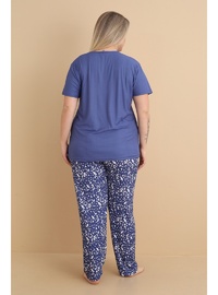 Mirano 9400 Yazlık Kısa Kollu Pegasus Büyük Beden Pijama Takımı