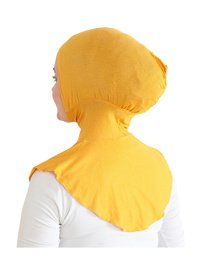 Pratik Hijab Spor Bone Sarı
