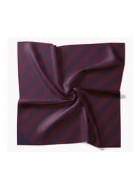 Twill İpek Eşarp Minimal Desen Siyah 90x90