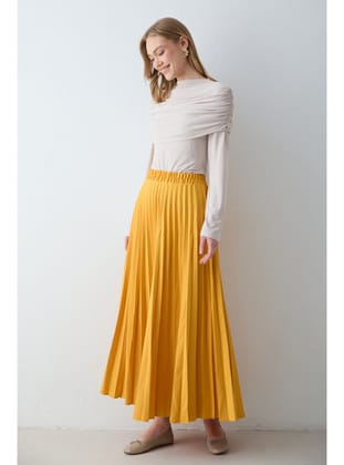 Piliseli Etek 32-9001-2 SARI