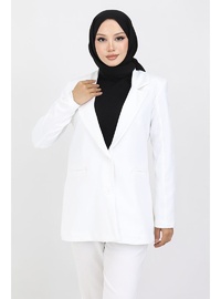 Kadın Ceket Beyaz 6146
