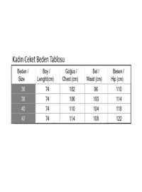Kadın Ceket Siyah 6146
