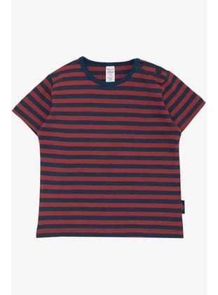 Breeze Erkek Çocuk Tişört Patlı Çizgili 1-4 Yaş, Karışık Renk