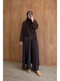 Basic Üçlü Takım 68 6313 Kahverengi