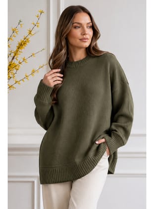 Triko Tunik R4517 Haki