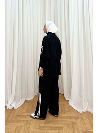 Şeritli Takım 12 8978 Siyah