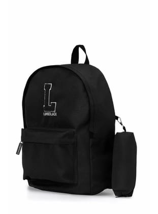 Lumberjack OXFORD Unisex Sırt Çantası Okul Çantası Kalemlikli