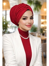 Kırmızı Büzgülü Salaş Bone
