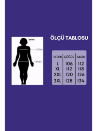 Büyük Beden 4083 Siyah Ceket Atlet İkili Takım Siyah