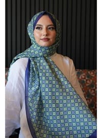 Mozaik Desen Benetton Soft Pamuk Şal