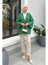 Lina Kimono 43434 Yeşil