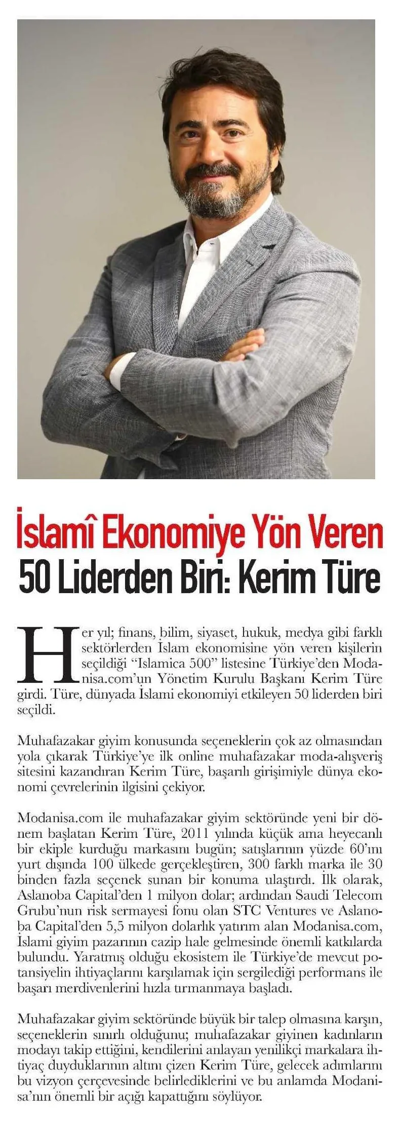 İslami Ekonomiye Yön Veren 50 Liderden Biri: Kerim Türe-Kerim Türe